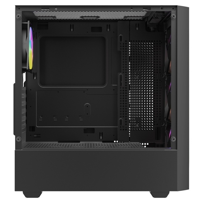 miejsce na kartę graficzną 350 mm w obudowie SAVIO NOCTIS FLOW RGB X1